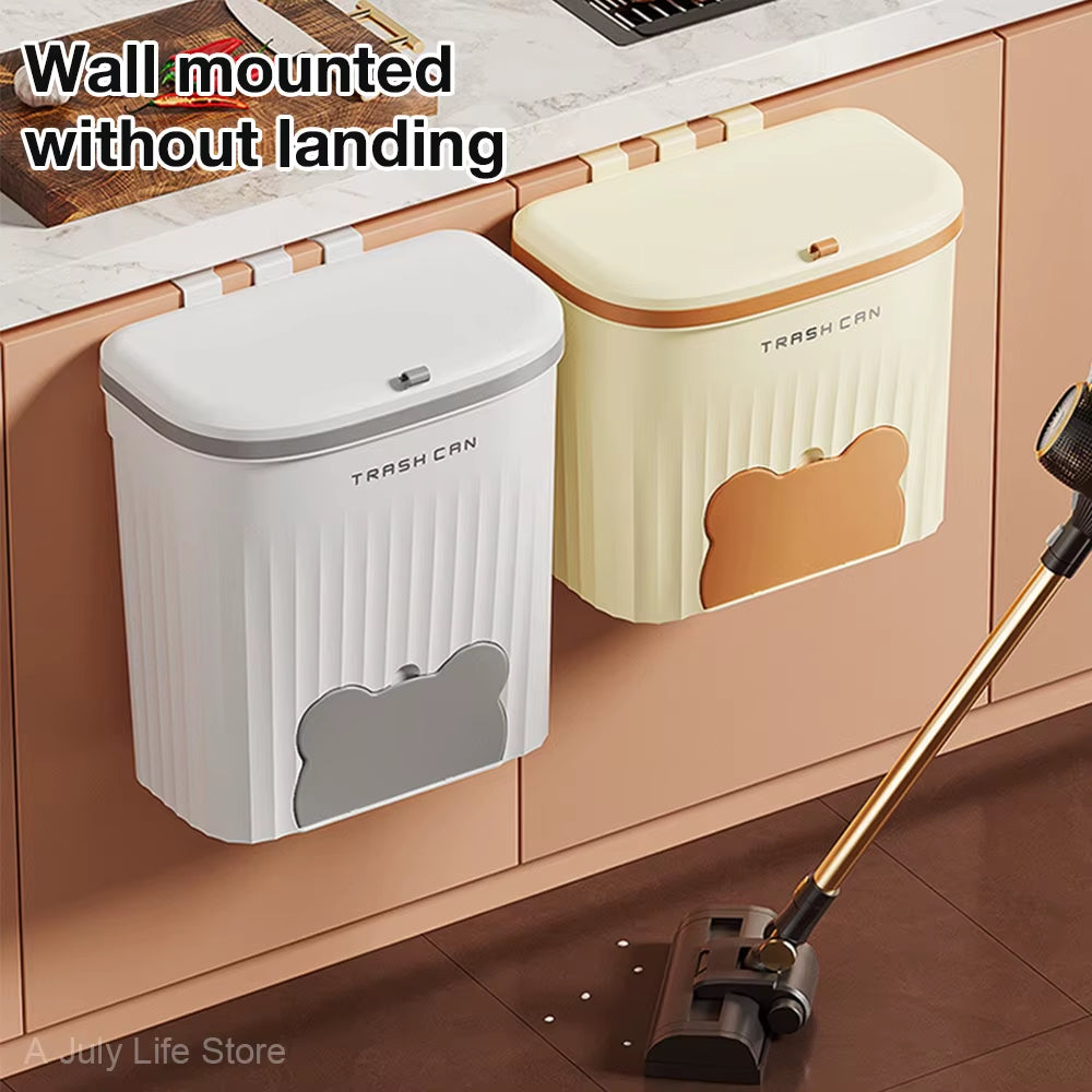 Wall Mounted Kitchen Trash Can