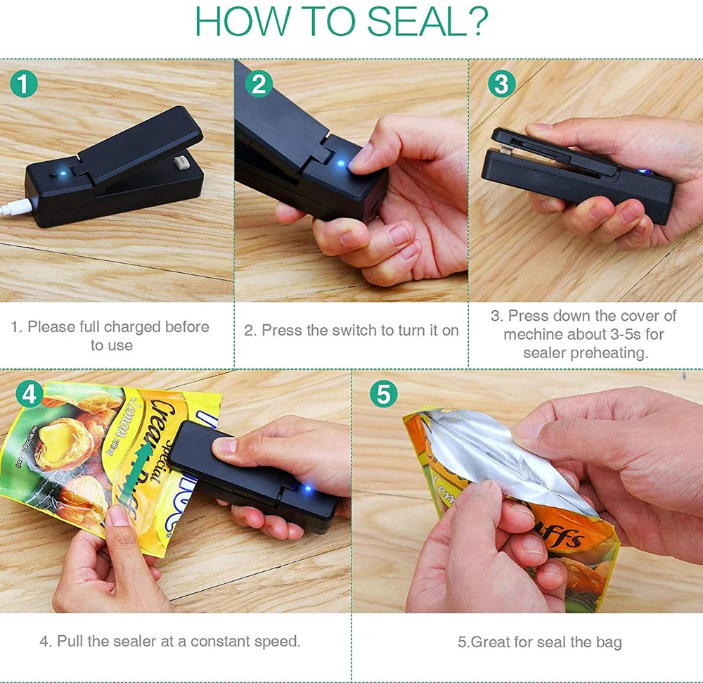 USB Mini Bag Sealer