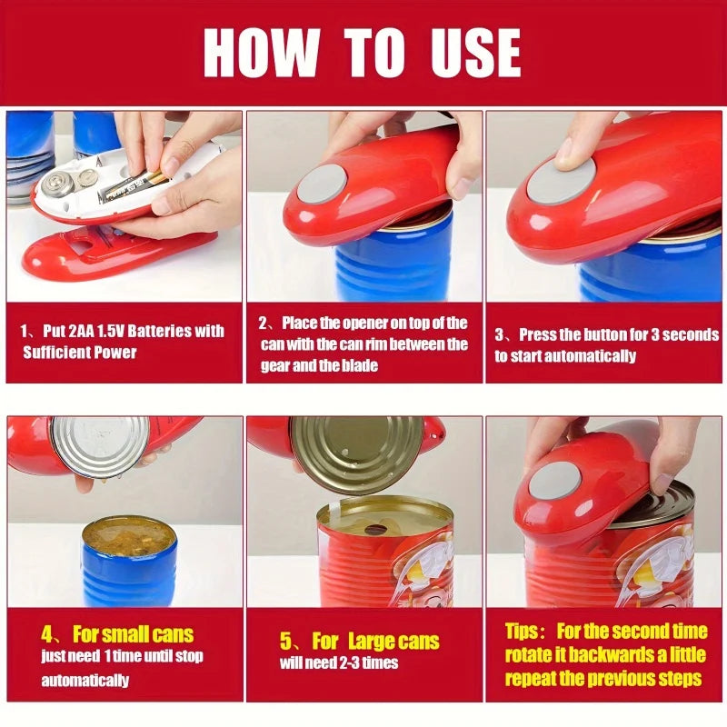 Electric Automatic Can Opener