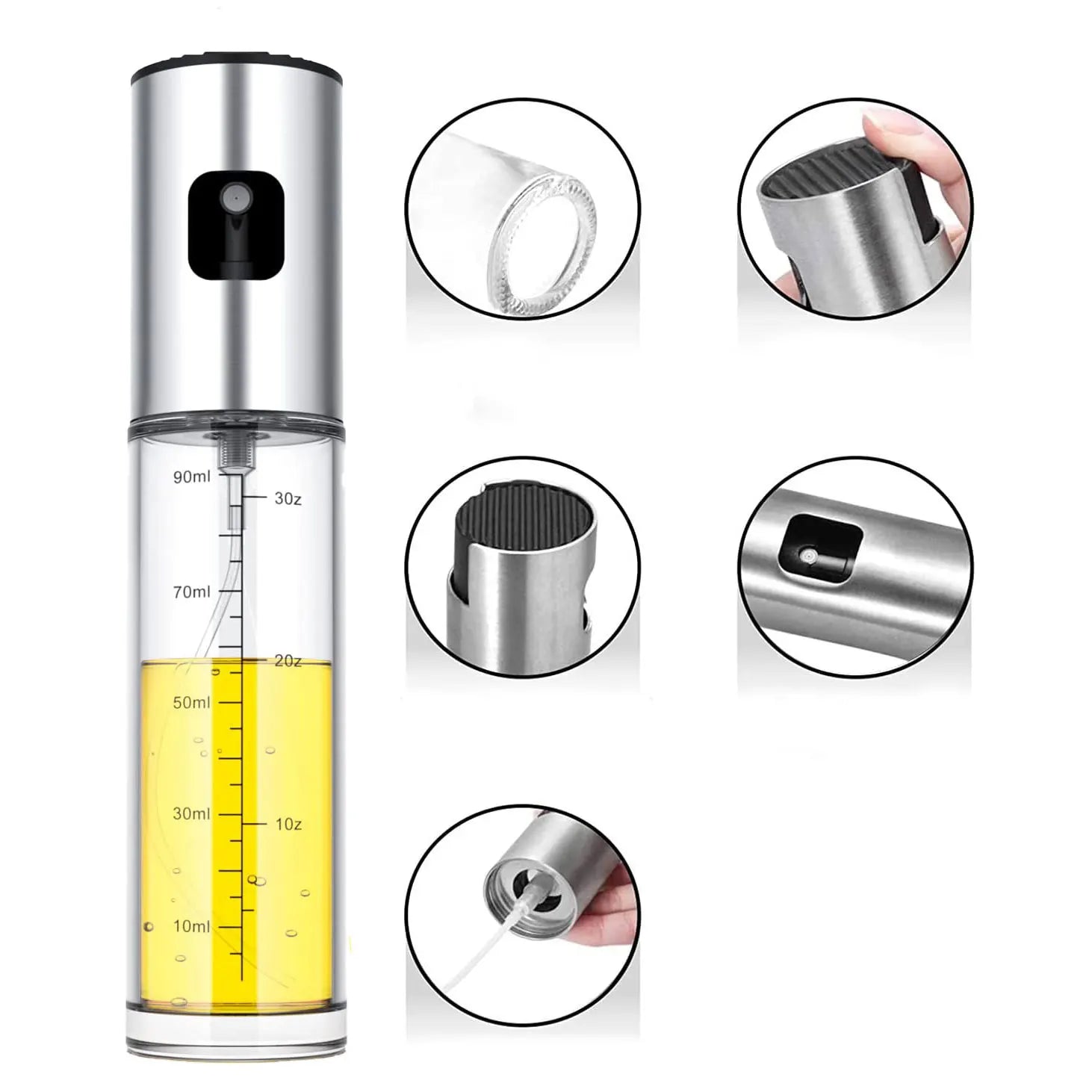 100ml Glass Oil Sprayer Bottle