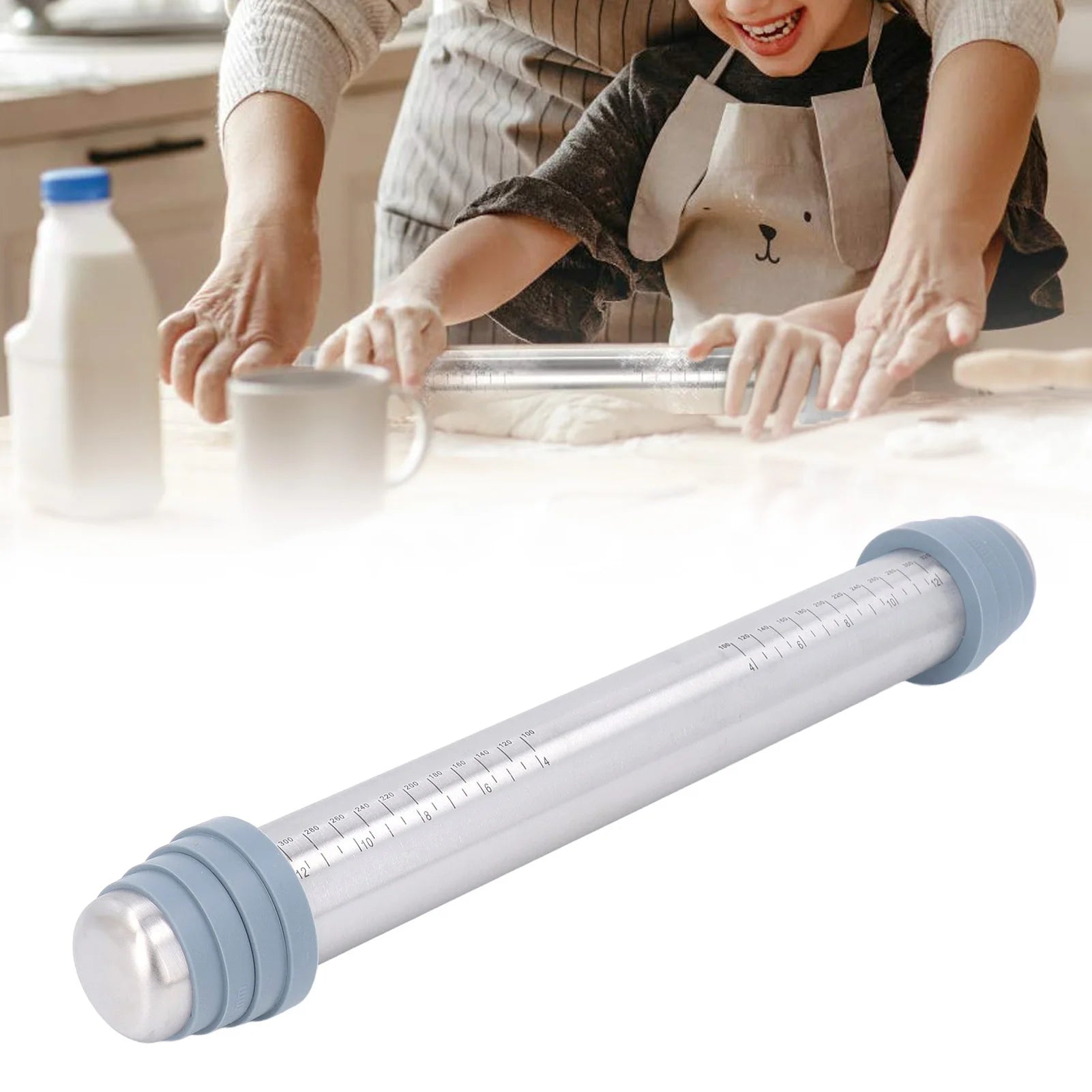 Stainless Steel Rolling Pin