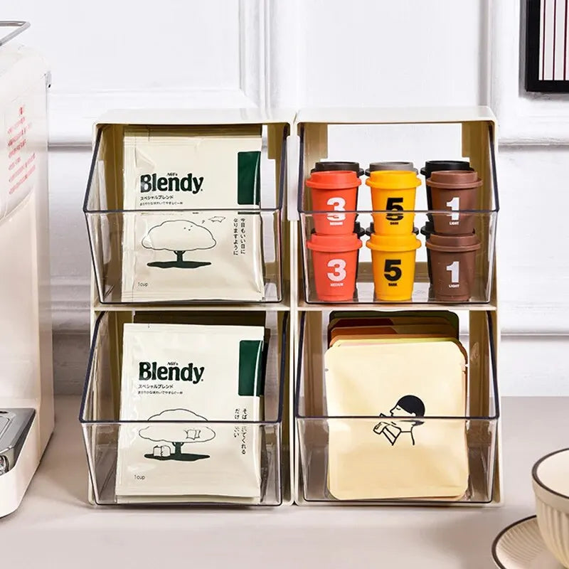 Acrylic Coffee Tea Organizer