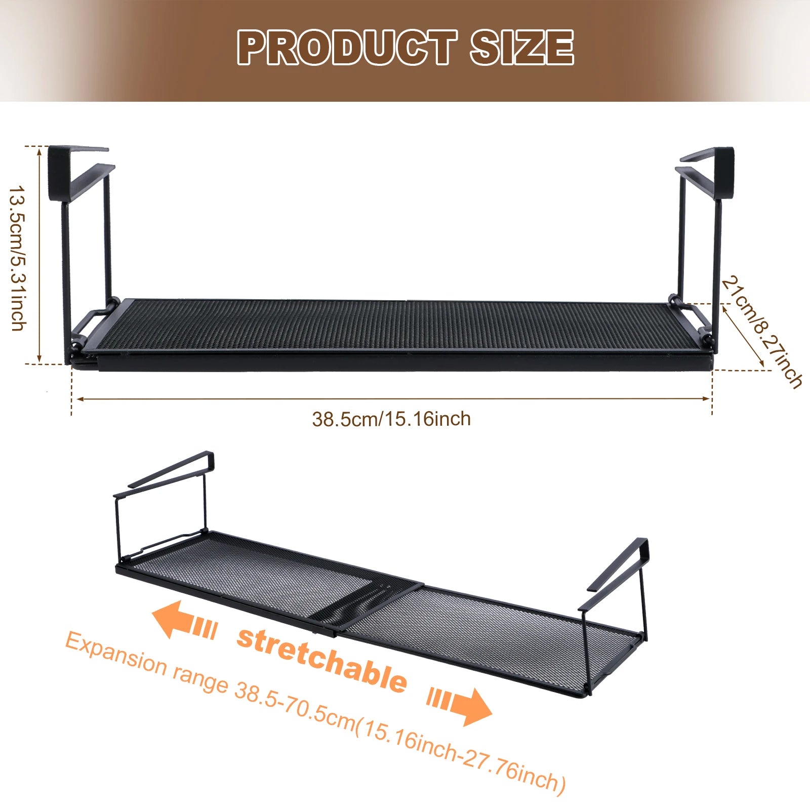 Under Cabinet Storage Rack