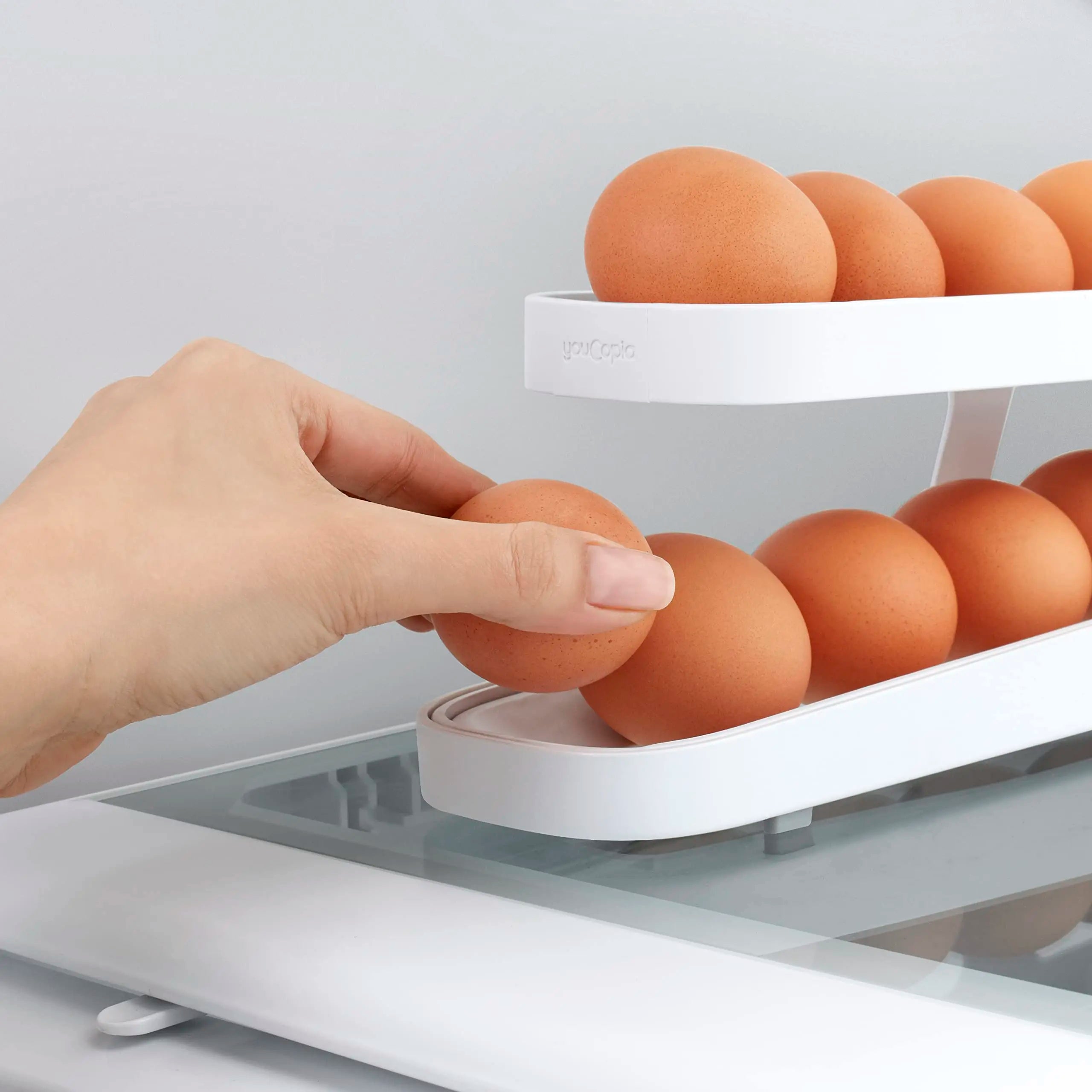 Automatic Egg Storage Rack