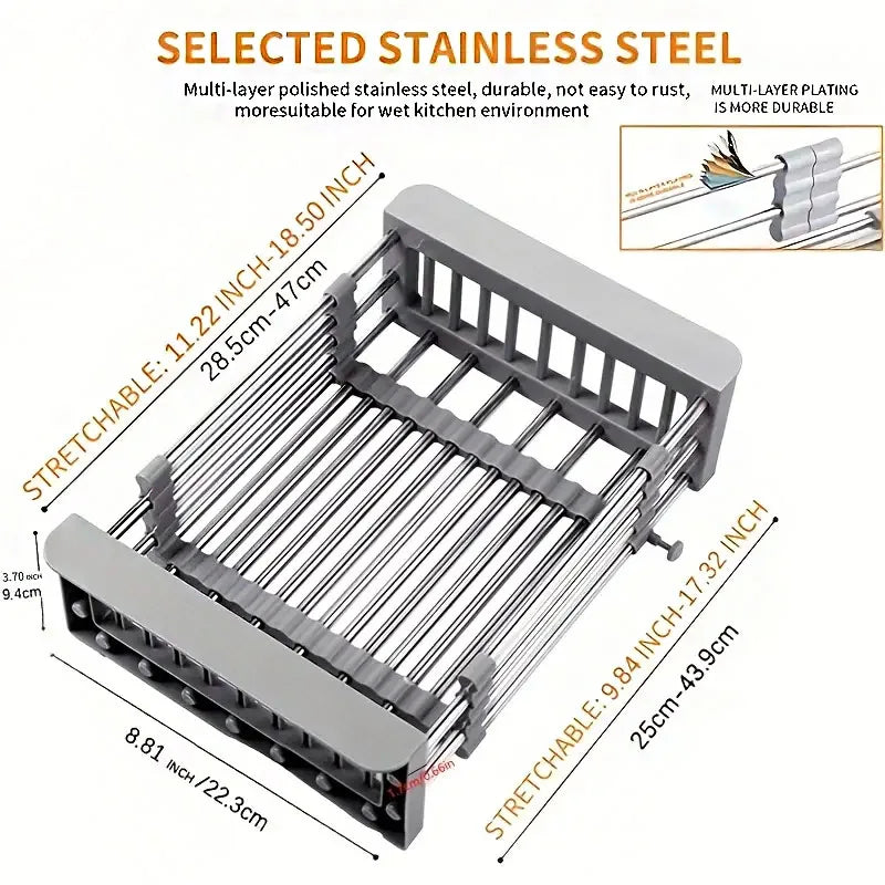 Adjustable Kitchen Sink Rack