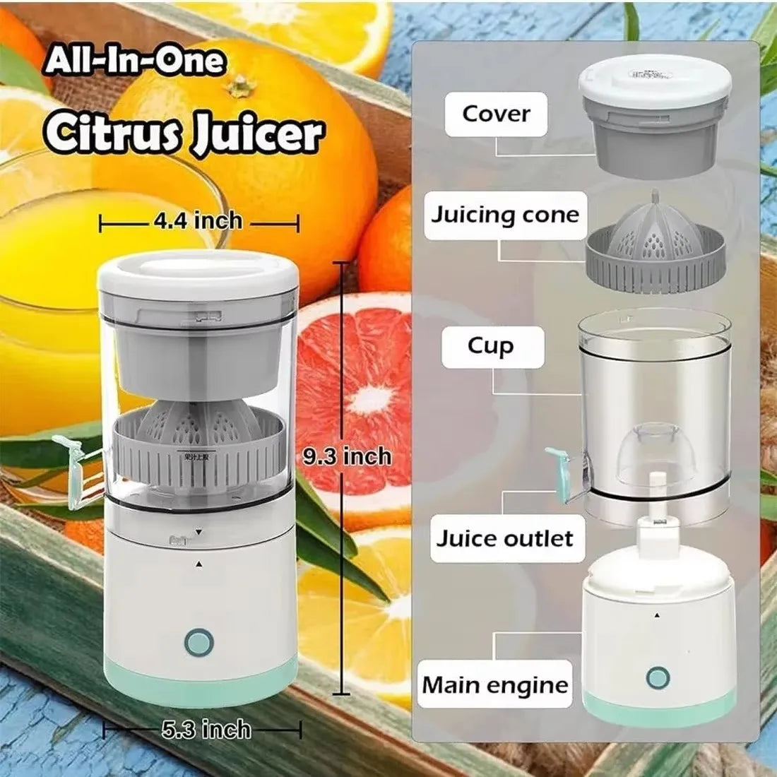 Wireless Automatic Fruit Juicer