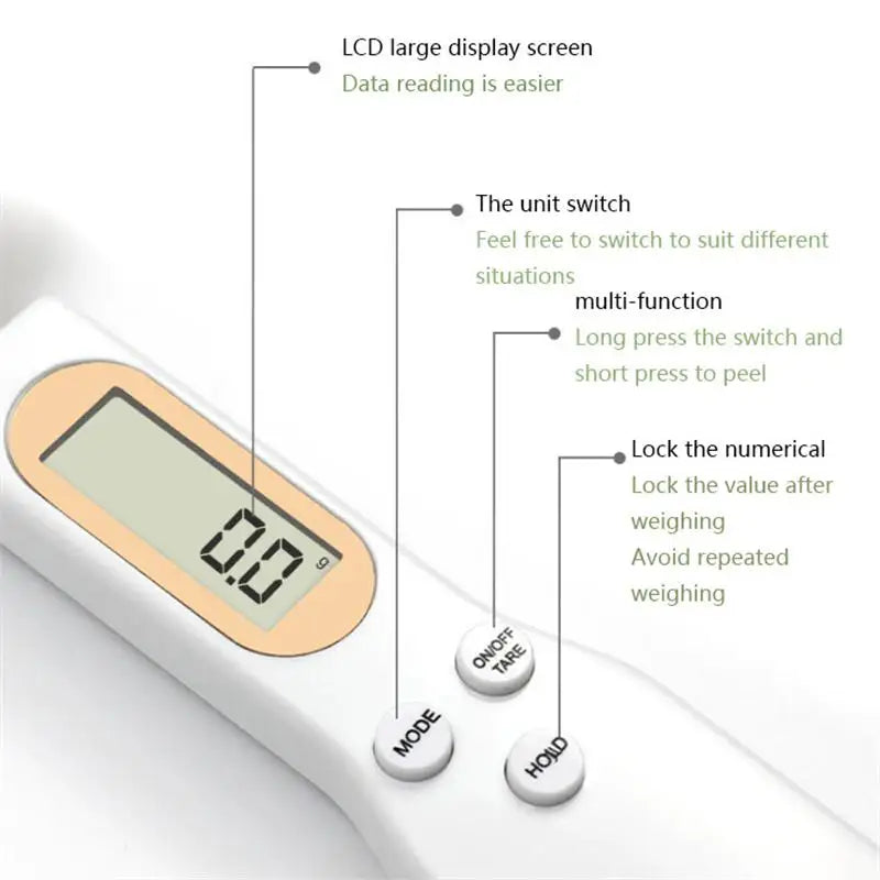 Electronic Kitchen Measuring Spoon