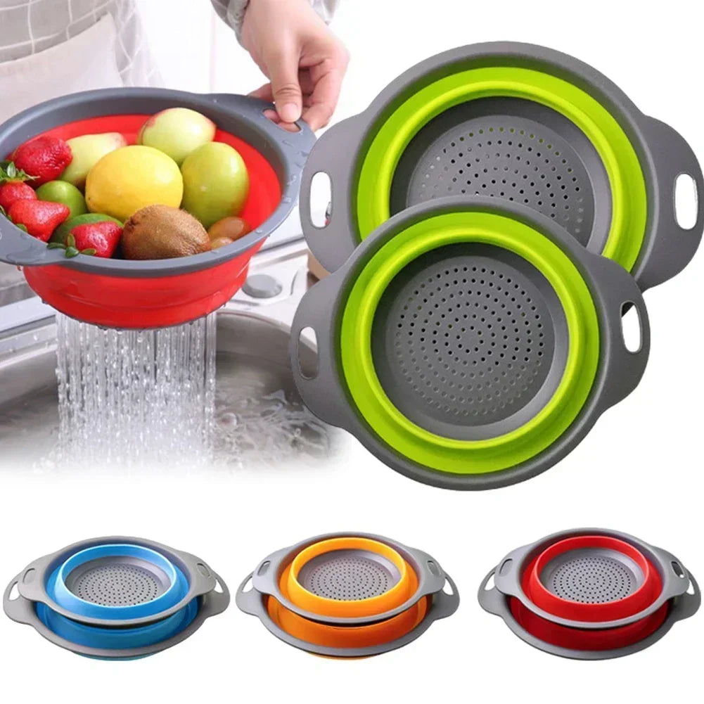 Foldable Round Drain Basket