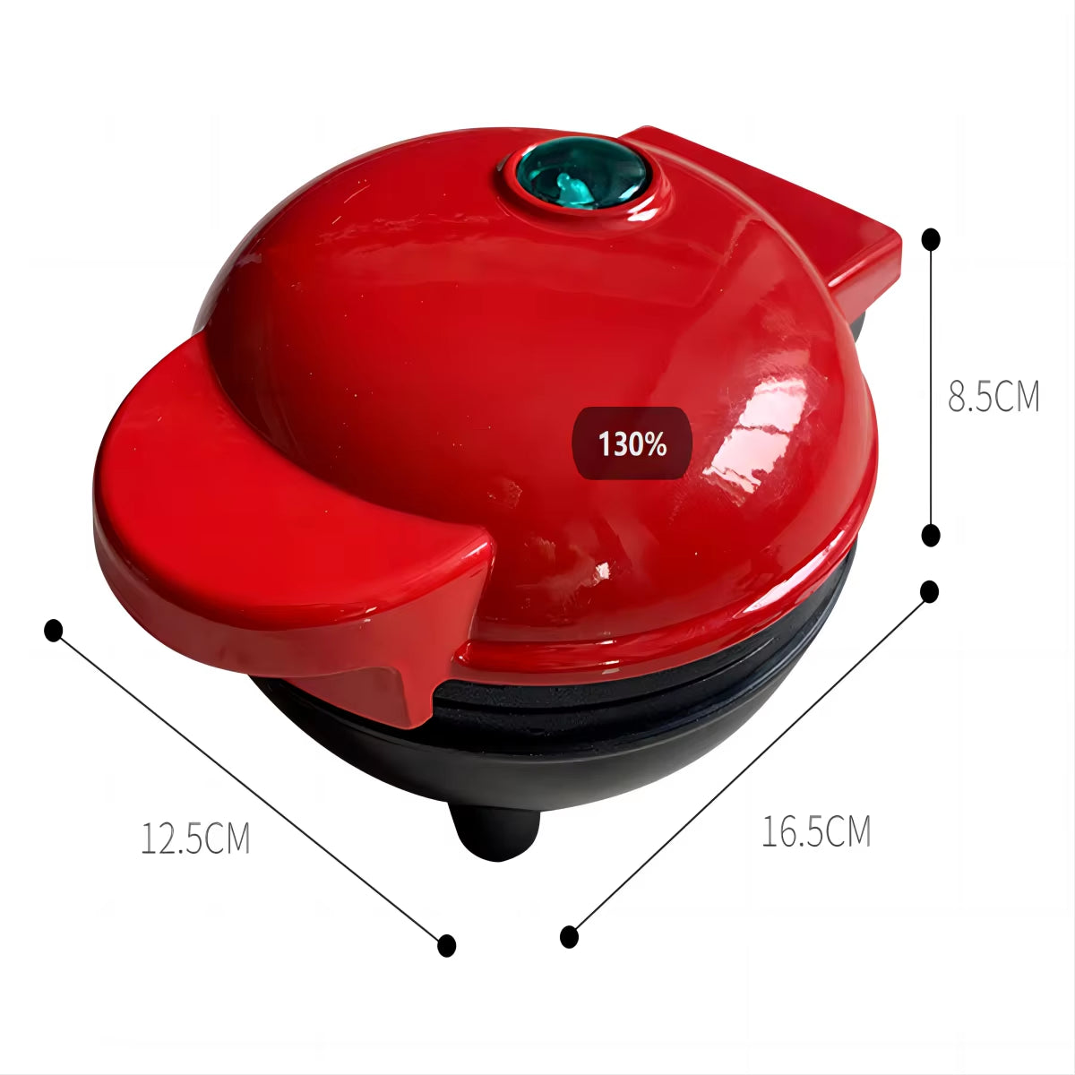 Mini Heart Waffle Maker